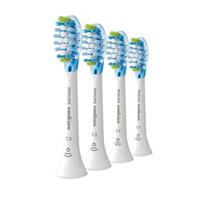 Philips Ersatz-Aufsteckbürsten HX9044/17, 4er Pack, weiss