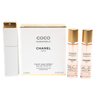 Chanel COCO MADEMOISELLE eau de toilette purse spray twist & spray 3 x 20 ml