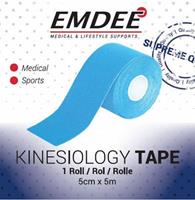 Emdee Kinesiology Tape Licht Blauw Non Cut