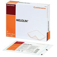 Smith & Nephew Woundmanagement MELOLIN 10x10 cm Wundauflagen steril 10 Stück