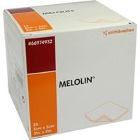 Smith & Nephew Woundmanagement MELOLIN 5x5 cm Wundauflagen steril 25 Stück