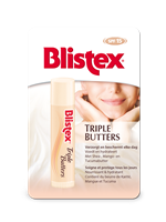 Blistex Lip Triple Butters Stick Blisterverpakking