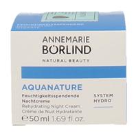 ANNEMARIE BÖRLIND AQUANATURE Feuchtigkeitsspendende Nachtcreme, 50 ml