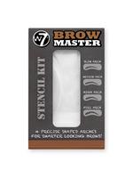 W7 Brow Master - Stencil Kit Wenkbrauwen