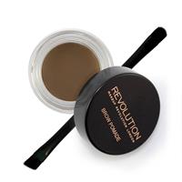 Makeup Revolution Brow Pomade Medium Brown - Donkerblond en middenbruin haar.