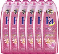 6x Fa Douchegel Magic Oil Pink Jasmine 250 ml
