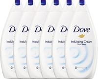 6x Dove Badschuim Indulging 750 ml