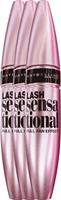 3x Maybelline Lash Sensational Mascara Very Black - Zwart