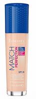 Rimmel Match Perfection Foundation 010 Light Porcelain Spf 20