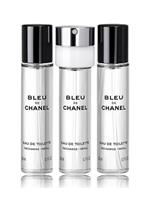 Chanel BLEU eau de toilette spray refill 3 x 20 ml