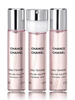 Chanel CHANCE EAU TENDRE eau de toilette twist & spray 3 refills 3 x 20 ml