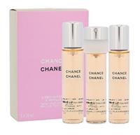 Chanel CHANCE eau de toilette spray twist & spray 3 refills 3 x 20 ml