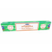 Nag Champa wierookstokjes Ayurveda 15 gram - Wierookstokjes