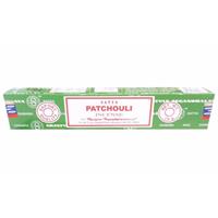 Nag Champa wierookstokjes Patchouli 15 gram - Wierookstokjes