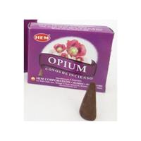 Hem Wierook 10 kegeltjes Opium wierook - Wierookstokjes