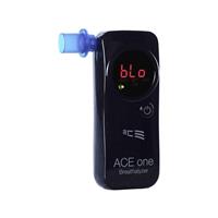 Ace one Alcoholtester Zwart 0 tot 4 ‰ Incl. display, Countdown-functie, Weergave van verschillende eenheden