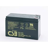 csbbattery CSB Battery EVX 1272 Loodaccu 12 V 7.2 Ah Loodvlies (AGM) (b x h x d) 151 x 99 x 65 mm Kabelschoen 6.35 mm Cyclusbestendig, Onderhoudsvrij, Geringe