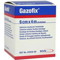 GAZOFIX Fixierbinde kohäsiv 6 cmx4 m 1 Stück