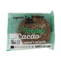 Kookie Cat CASHEW-HAFER-KEKS Hanf & Kakao, BIO, 50g