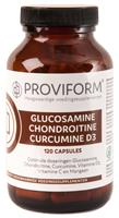 Proviform Glucosamine chondroitine curcuma d3 120 Capsules