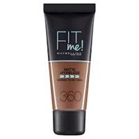 Maybelline Fit Me Matte and Poreless Foundation 360 Mocha - Diep donkere huid, neutrale ondertoon