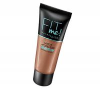 Maybelline Fit Me Matte and Poreless Foundation 350 Caramel - Donkere huid, neutrale ondertoon