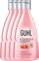 4x Guhl Shampoo Kleurbehoud&Verzorging 250 ml