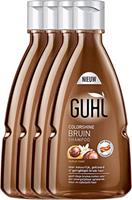 4x Guhl Shampoo Fascinerend Bruin 250 ml