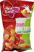 redband Red Band Duo winegums zoet/zuur 166 Gram 166g,166g