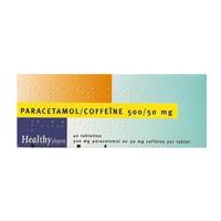 Healthypharm Healthypharm Paracetamol Coffeine 500/50 Mg - 40 Tabletten