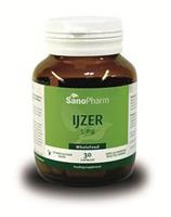 Sanopharm Ijzer 5mg wholefood 30cap