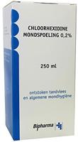 Bipharma Chloorhexidine mondspoelmiddel 0.2% 250ml