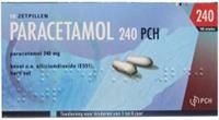 Teva Paracetamol 240mg 10 zetpillen