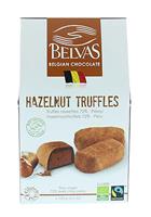 Belvas Praline hazelnoot truffels 100g