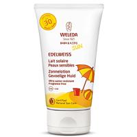 Weleda Sun Edelweiss Zonnelotion Gevoelige Huid SPF30