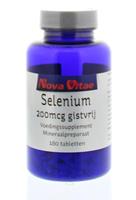 Nova Vitae Selenium 200 mcg gistvrij 180vca