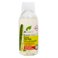 Dr. Organic BIOACTIVE ORGANIC tea tree enjuage bucal 500 ml