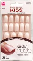 Kiss Salon Acrylic Nude Nails (Various Shades) - Graceful