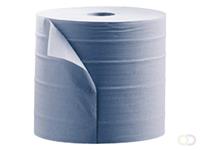 Poetsrol Satino Comfort 2-laags 25cmx370m blauw 2rollen