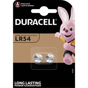 Duracell Batterij V10GA/LR1130/LR54 1.5 V Alkaline 2 Stuks