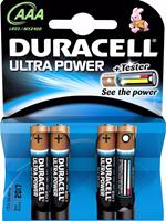 Duracelllllllllllllllllllllllllllllllllllllllllllllllllllllllllllllllll Ultra Power Batterijen - AAA Alkaline - 4 Stuks