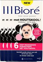 Bior Diep Reinigende Poriestrips Met Houtskool Voordeelverpakking