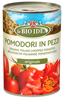Bioidea Tomatenstukjes in blik