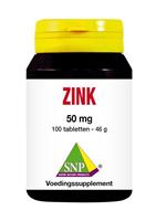 SNP Zink 50 mg 100 tabletten