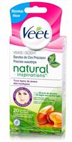 Veet Natural Inspirations Waxstrips Gezicht - 20 stuks