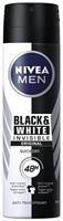 Nivea Men Deodorant Spray Invisible for Black&White 150 ml