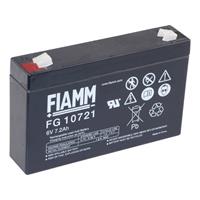 fiamm PB-6-7,2 Bleiakku 6V 7.2Ah Blei-Vlies (AGM) (B x H x T) 150 x 100 x 34mm Flachstecker