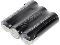 Panasonic eneloop Pro Reihe F1x3 Accupack Aantal cellen: 3 Batterijgrootte: AA (penlite) Z-soldeerlip NiMH 3.6 V 2450 mAh