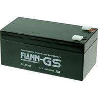 fiamm PB-12-3,4-4,8 Bleiakku 12V 3.4Ah Blei-Vlies (AGM) (B x H x T) 134 x 66 x 65mm Flachste