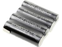 Panasonic eneloop Pro Reihe F1x4 Accupack Aantal cellen: 4 Batterijgrootte: AA (penlite) Z-soldeerlip NiMH 4.8 V 2450 mAh